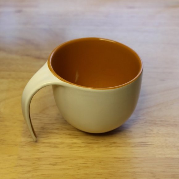 Asobu Coffee Mug - White/Caramel - NEW! - Picture 3 of 8